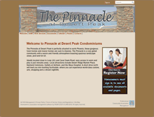 Tablet Screenshot of pinnaclecondos.org